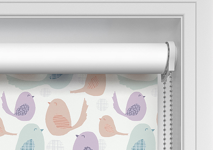 Bright Birds, Corals - Twist&Fit Roller Blind - Image 11